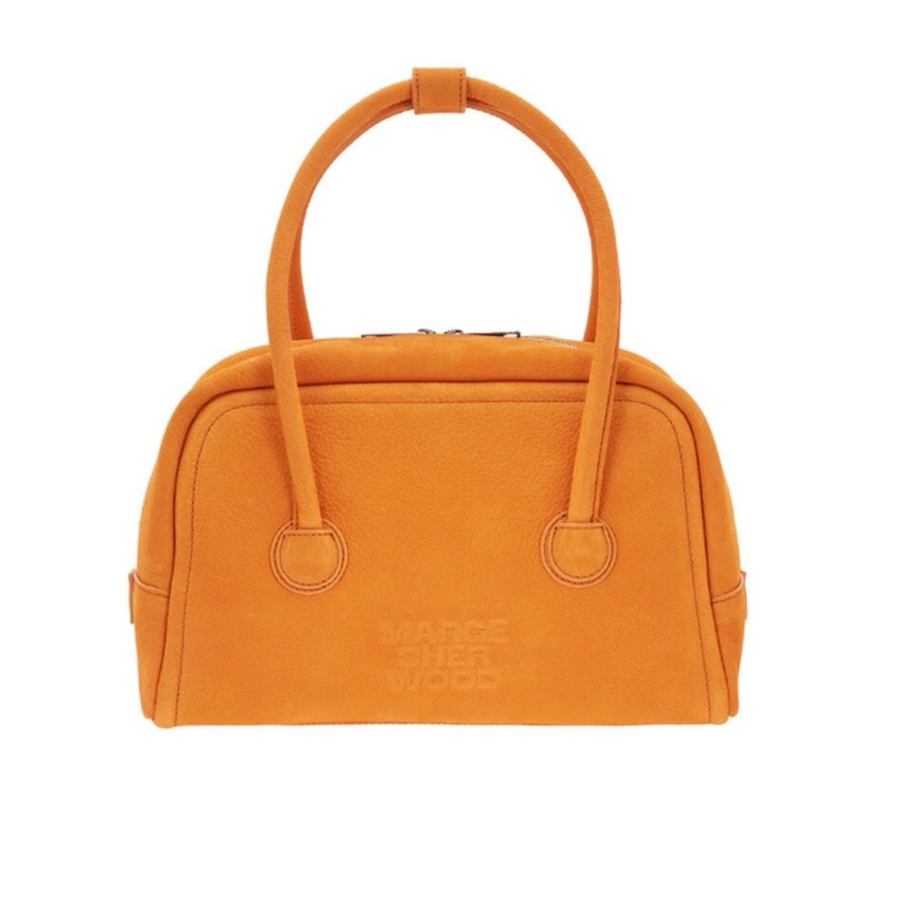MARGE SHERWOOD Soft Tote Bag Orange Nubuck